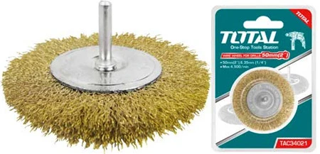 Brosse Métallique de Meulage Circulaire