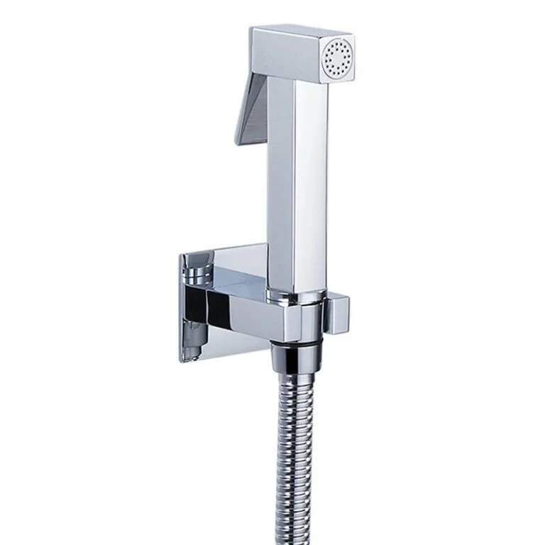 KIT DOUCHETTE WC CARRE CHROME