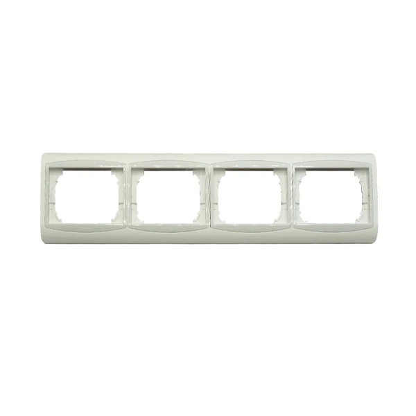 CADRE 4P GALAXY BLANC
