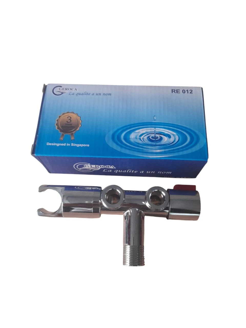 ROBINET SHELL DOUBLE + SUPPORT