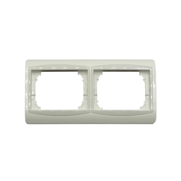 CADRE 2P GALAXY BLANC