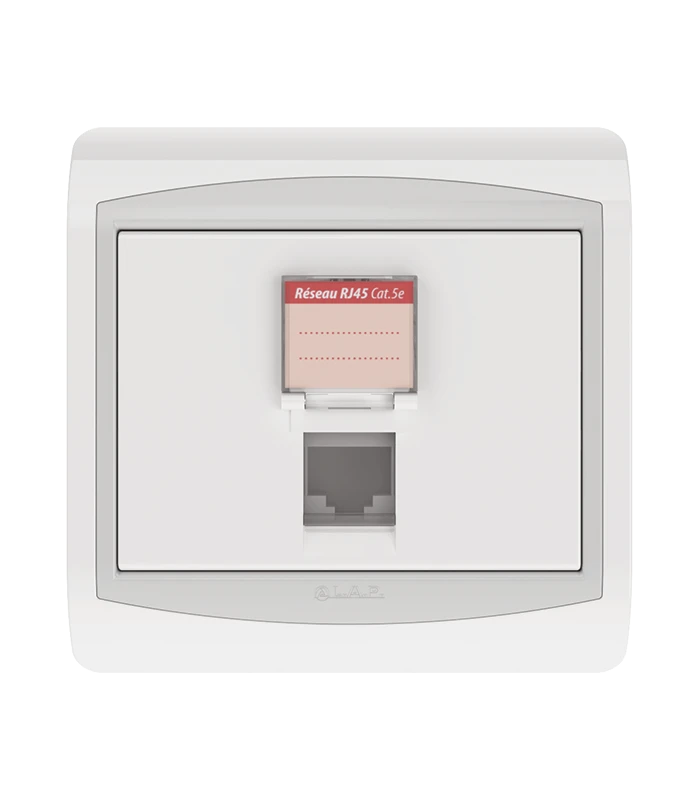 PRISE RJ45+ OPTURATEUR